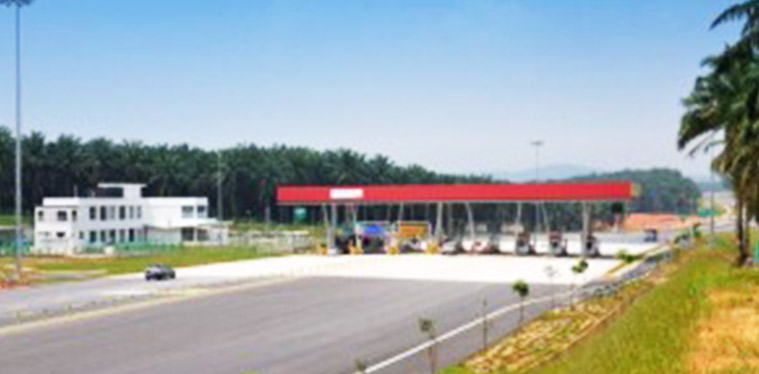 Toll Plaza, Johor, K’ Trengganu, Kedah, Penang, Selangor