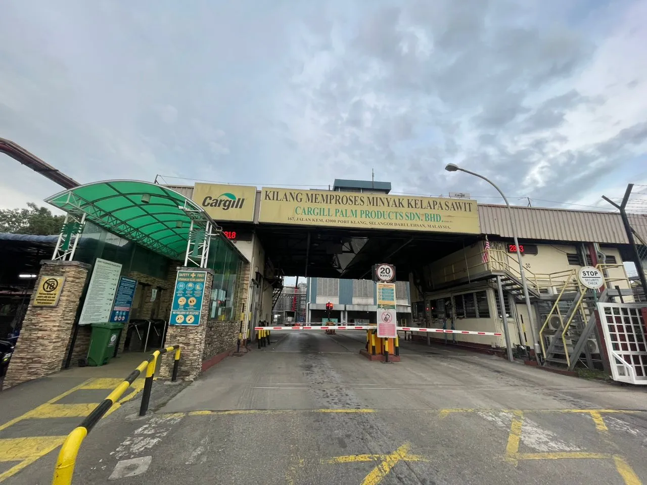 type industrial cargill palm products sdn bhd klang selangor